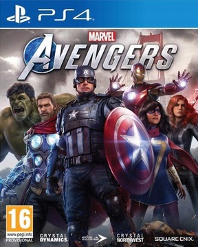 MARVEL'S AVENGERS PS4 PS5 PL DUBBING PŁYTA PROMO