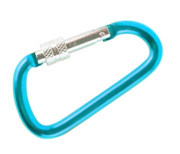 ЦВЕТНОЙ КАРАБИН С ЗАЩИТНЫМ АЛЮМИНИЕВЫМ УНИВЕРСАЛЬНЫМ БРЕЛКОМ 6х70мм