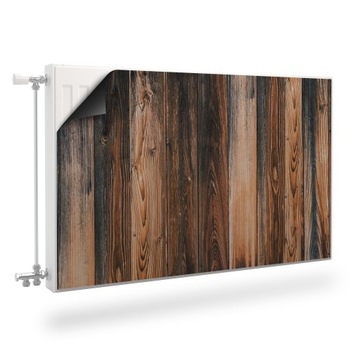 Osłona MAGNETYCZNA Pionowe Rustykalne Deski 90x60