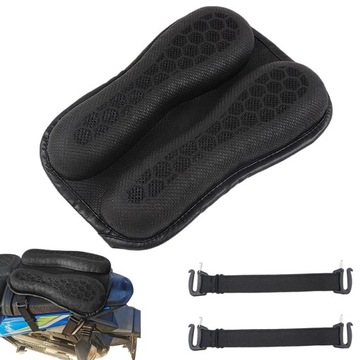 Подушка сиденья для мотоцикла Удобная, эргономичная амортизирующая подушка, черная