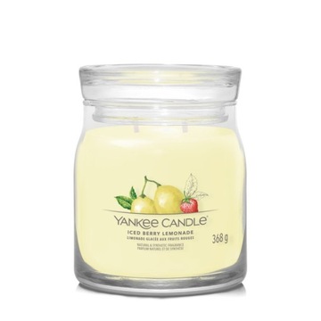 Średnia świeca Iced Berry Lemonade Yankee Candle