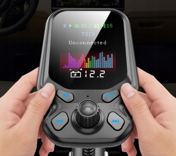 Современный АВТОМОБИЛЬНЫЙ FM-ПЕРЕДАТЧИК BLUETOOTH