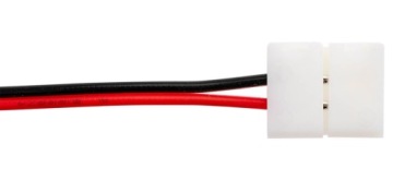 2PIN 10MM Разъем для светодиодной ленты, односторонний, ЗАЩЕЛКА