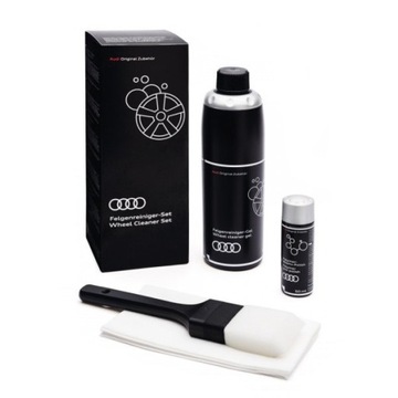 ZESTAW DO CZYSZCZENIA KÓŁ WOSK DO FELG AUDI