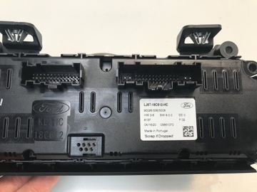FORD KUGA III MK3 2021 PANEL KLIMATIZACE VENTILACE EVROPA LJ6T-18C612-HC