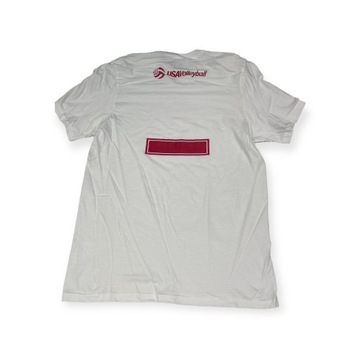 Мужская белая футболка ADIDAS USA VOLLEYBALL M