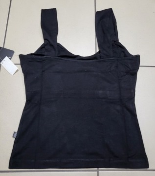 НОВИНКА СПОРТИВНЫЙ ТОП ЦВЕТА ЖИВОТА ЧЕРНЫЙ M/XS-M
