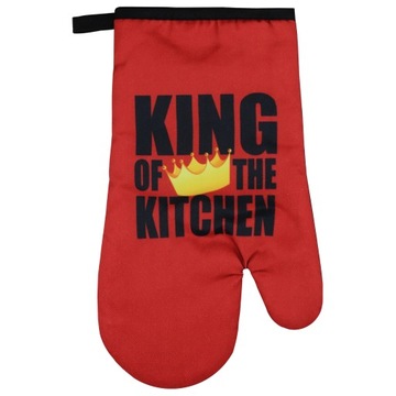 НАБОР ФАРТУКА + 2x ПЕРЧАТКИ KING OF THE GRILL ДЛЯ ПРИГОТОВЛЕНИЯ ГРИЛЯ