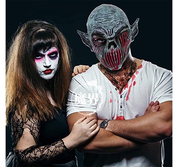 Маска ужаса зомби на Хэллоуин