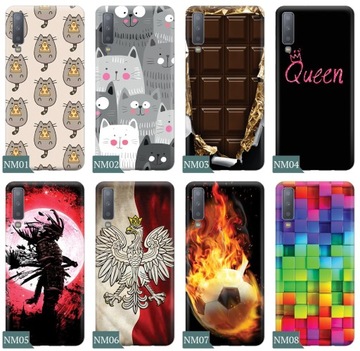 ЧЕХОЛ ДЛЯ SAMSUNG GALAXY A7 2018 + ДИЗАЙН СТЕКЛЯННОГО КОРПУСА