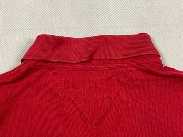 Tommy Hilfiger polo męskie red regular fit logo XL
