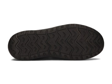 Mokasyny Buty Męskie Skóra Naturalna Szerokie Eleganckie 515 Czarny 46