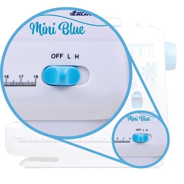 Швейная машинка HOME Mini Blue для детей + НАБОР АКСЕССУАРОВ и БЕСПЛАТНЫЕ ПОДАРКИ