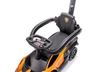 Ездовой автомобиль с толкачом Lamborghini Essenza SCV12 оранжевый