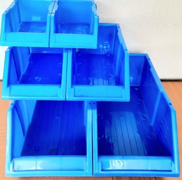 Pojemnik magazynowy kuweta modułowa 24x15x12 mocna