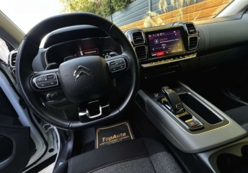 Citroen C5 Aircross SUV 1.5 BlueHDI 131KM 2020 Citroen C5 Aircross 130KM DIESEL AUTOMAT virtual cockpit BEZWYPADKOWY, zdjęcie 24