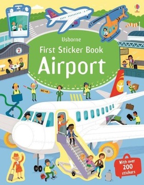 AIRPORT FIRST STICKER BOOKS (KSIĄŻKA)