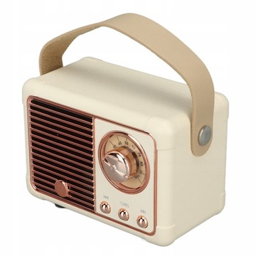 Radio PrzenoŚne Retro GŁoŚnik Fm Bluetooth