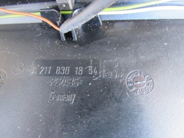 MERCEDES E W211 211 PANEL KLIMATIZACE MŘÍŽKY VENTILACE A2118301854