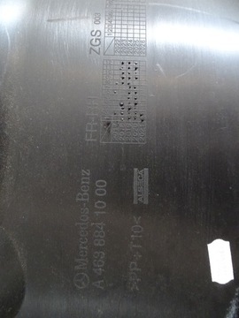 MERCEDES G TŘÍDA 500 W463 PODBĚH PRAVÉ