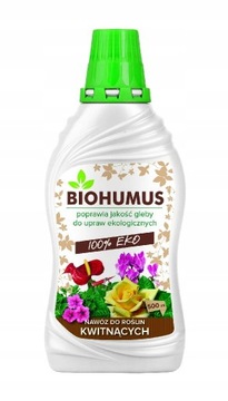 BIOHUMUS NAWÓZ BIO DO ROŚLIN KWITNĄCYCH 500ml