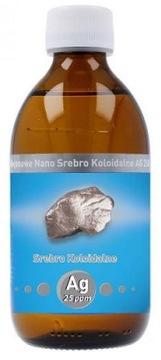 Srebro koloidalne Ag płyn 25PP 300ml Vitacolloids