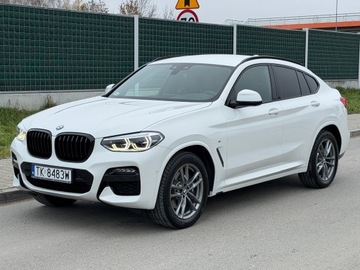 BMW X4 G02 SUV 30i 252KM 2019 BMW X4 30I M SPORT SALON PL 1 WŁ BEZWYPADKOWY MAŁY PRZEBIEG