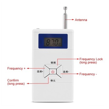 РУЧНОЙ FM-ПЕРЕДАТЧИК MP3-ПЕРЕДАТЧИК РАДИО