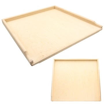 БОЛЬШОЙ ДЕРЕВЯННЫЙ СТОЛ ИЗ БУКА 70x51 СМ RANT 3 СМ