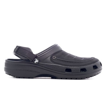 Klapki Crocs Yukon Vista II Clog, czarne męskie 207142-001 46-47