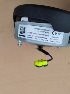 BMW 1 F20 F21 3 F30 F31 F33 AIRBAG ŘIDIČE ULOŽENÍ VZDUCHOVÁ 33784579703