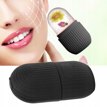 SILICONE FACE ICE FORM BLACK