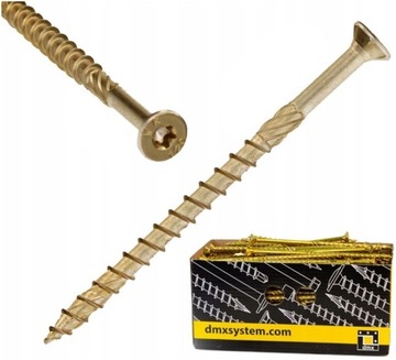 WKRĘTY CIESIELSKIE DO DREWNA TORX 3x40 DOMAX STOŻKOWE KONSTRUKCYJNE 500szt.