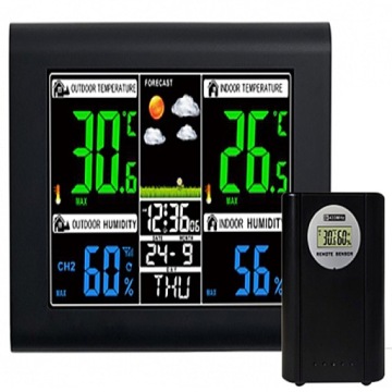 Rádiová Meteorologická Stanice, Teploměr, Vlhkoměr LCD Venkovní Senzor