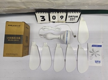 ПОТОЛОЧНЫЙ ВЕНТИЛЯТОР С ВЕНТИЛЯТОРОМ, ВЕНТИЛЯТОР 42 СМ, ВОЗДУШНЫЙ ОХЛАДИТЕЛЬ, 6 ЛОПАСТЕЙ