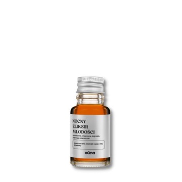 Auna, mini nocny eliksir MŁODOŚCI, koenzym Q10, 10 ml