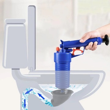 Пистолет для прочистки ТРУБ MOLE WC PLUSTER