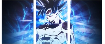 3x OBRAZ NA ŚCIANĘ DRAGON BALL ANIME GOKU 20x30