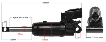 Актуатор для автоподъемника грузоподъемностью 2,5т.