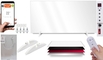 ИНФРАКРАСНАЯ НАГРЕВАТЕЛЬНАЯ ПАНЕЛЬ 720ВТ WiFi ДИСТАНЦИОННЫЙ ОБОГРЕВАТЕЛЬ РАДИАТОР