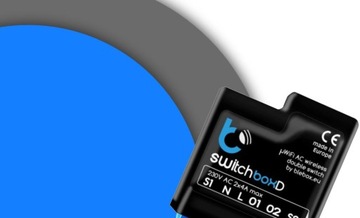 Blebox SwitchBoxD WiFi 230В 2-канальный интеллектуальный переключатель