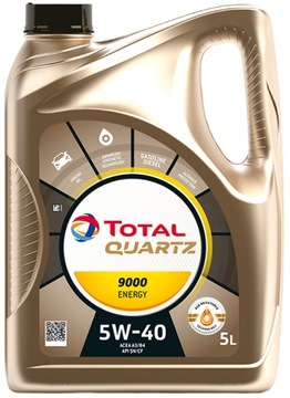 TOTAL QUARTZ 9000 ENERGY 5W40 SN/CF A3/B4 5L