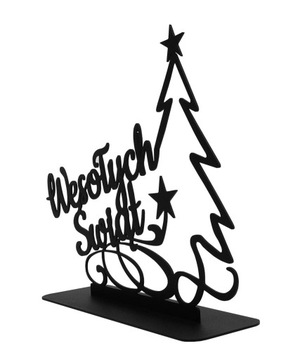 ЛОФТ металл РОЖДЕСТВЕНСКАЯ ЕЛКА С РОЖДЕСТВОМ!