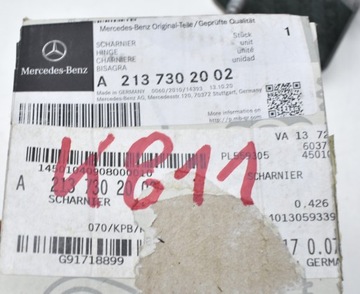 MERCEDES E TŘÍDA W213 PANT DVEŘE ZADNÍ ZADNÍCH NOVÝ ORIG. A2137302002