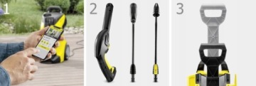 МАШИНА ПОД ДАВЛЕНИЕМ KARCHER K2 PREMIUM POWER ДЛЯ ДИСКОВ