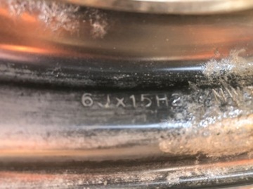 4× DISK OCELOVÝ OPEL OE FIAT DOBLO II COMBO D 6.0" X 15" 5X98 ET 39