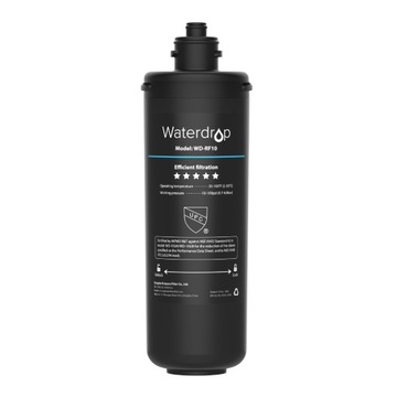 Фильтр для воды Waterdrop 10UB под раковину с 1 сменным фильтром RF10