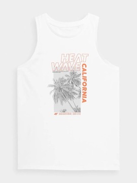 МУЖСКАЯ ФУТБОЛКА КУРТКА С 4F РУКАВАМИ ХЛОПКОВЫЙ ТОП SS23M354