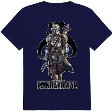 НАБОР 3В1 ДЕТСКАЯ ФУТБОЛКА ТАТУ НАКЛЕЙКИ МАНДАЛОРСКИЙ 140 КАЧЕСТВО