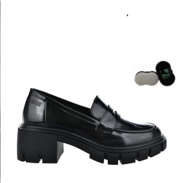Mokasyny damskie na platformie BIG STAR NN274055 czarny 40
